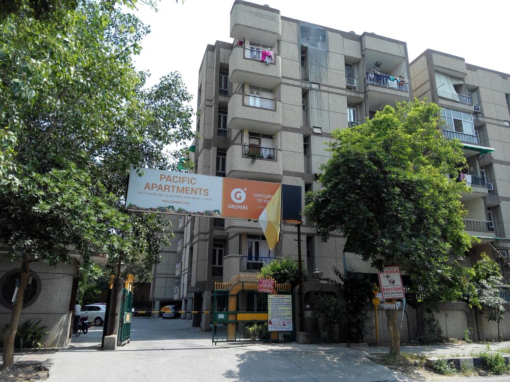 Sector 22, plot 5A, Pacific apartment ( Mahavir )